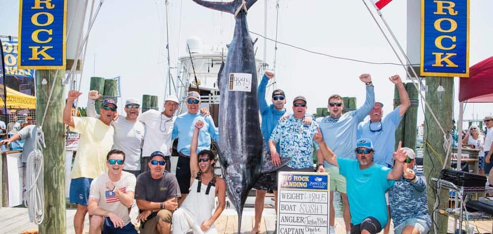 The Big Rock Blue Marlin Tournament is one of the largest fishing tournaments in the United States.