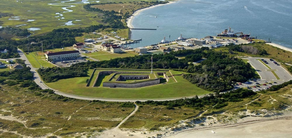 Fort Macon State Park is an NC State Park and is the perfect beach location for the family.