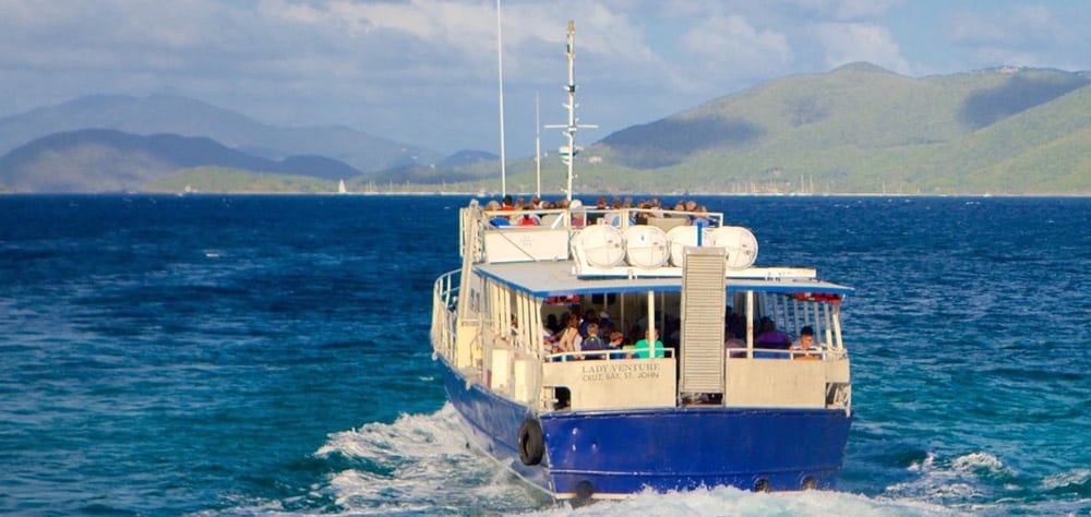 Red Hook Ferry from St. Thomas to St. John, USVI.