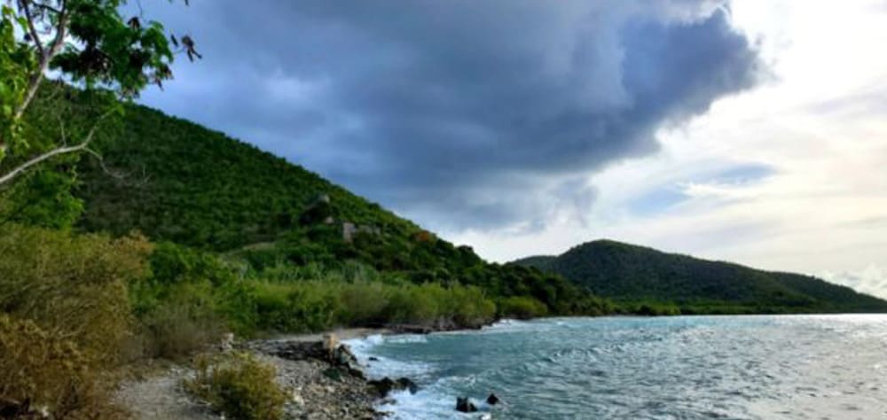 Thew weather on St. John, USVI can vary from one side of the island to another.